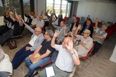 Reportage photos de l'Assemblée Générale Elective du triennat 2021-2023
